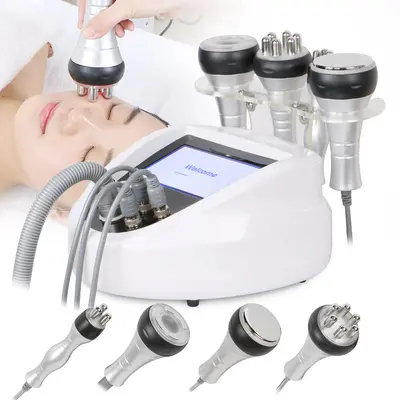 Unoisetion 4 in 1 Ultrasonic Cavitation Sixpolar Threepolar Vacuum RF Photon Machine for Spa Salon Studio Home Use | MS-4481