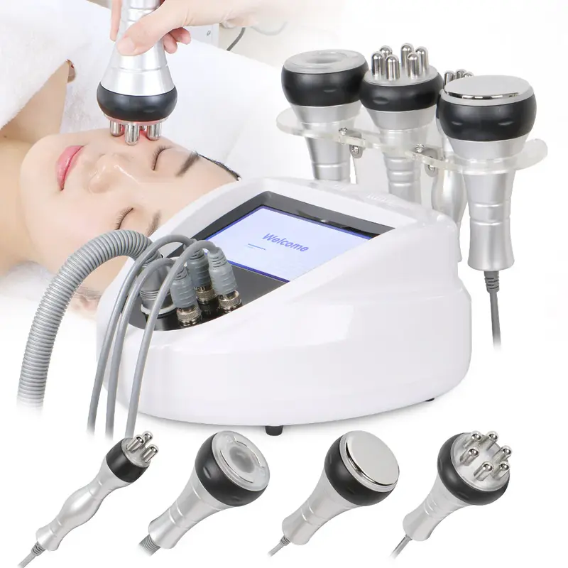 Unoisetion 4 in 1 Ultrasonic Cavitation Sixpolar Threepolar Vacuum RF Photon Machine for Spa Salon Studio Home Use | MS-4481