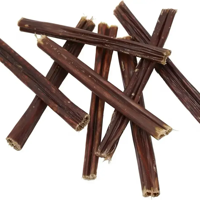 Wild Wolf 6-inch Beef Gullet Sticks (10 Pack) Healthy, All-Natural Dog Chew Treats - High in Glucosamine and Chondroitin for ...