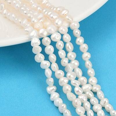 Natural Cultured Freshwater Pearl Beads Strands