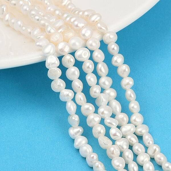 Natural Cultured Freshwater Pearl Beads Strands