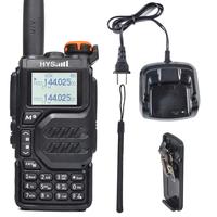 HYS UVK5 Dual Band Walkie Talkie with Type-C,Handheld Portable/Amateur Radio-VHF/UHF FM Transceiver,NOAA Weather Forecast,Fla...
