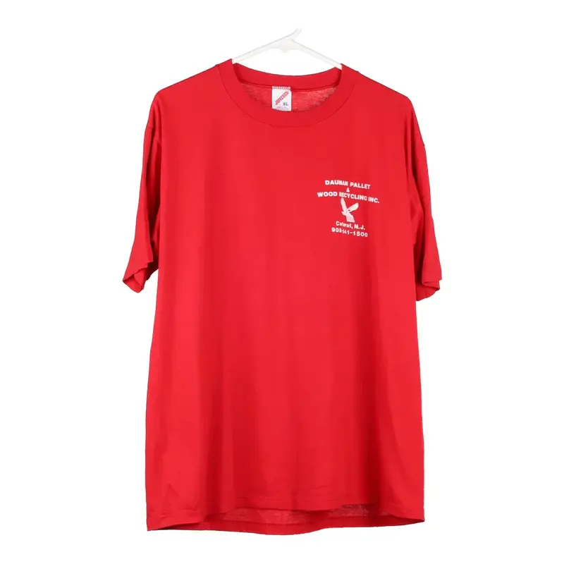 Jerzees T-Shirt - XL Red Cotton