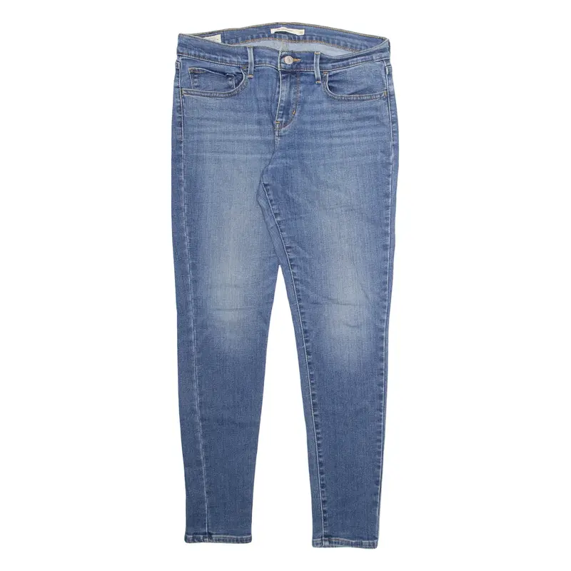 LEVI'S Womens Jeans Blue Slim Skinny Stone Wash W30 L30