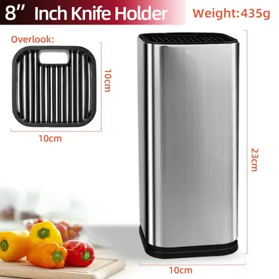 Drainable Knife Chopping Board Holder | style: 8inchknifeholder