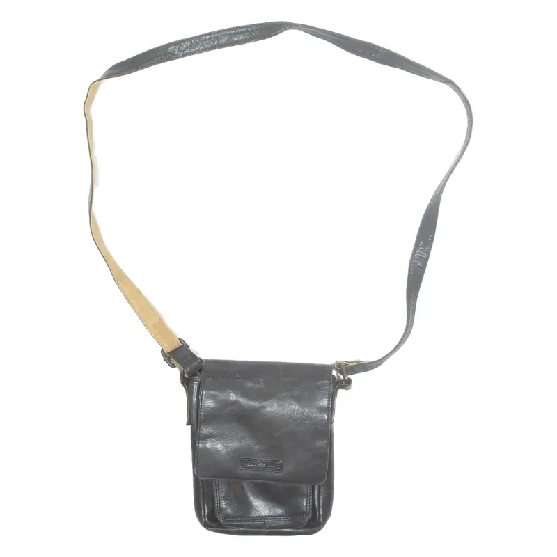 EAST LINE Womens Crossbody Bag Brown Leather