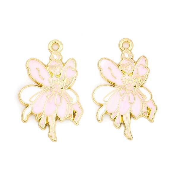 Rack Plating Alloy Enamel Pendants