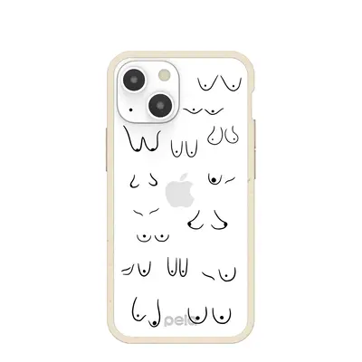 Clear Sister iPhone 13 Mini Case With London Fog Ridge