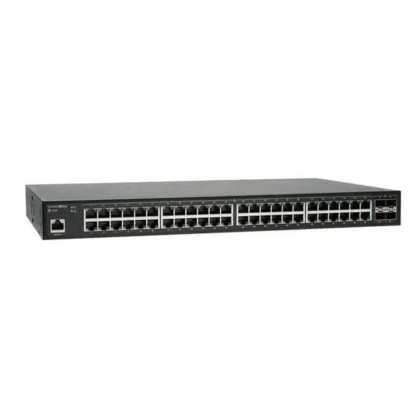 AB183026 Dell SWS14-48 48 x RJ-45 Ports 10/100/1000Base-T + 4 x SFP+ Ports Layer 2 1U Rack-Mountable Gigabit Ethernet Network...