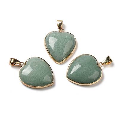 Natural Green Aventurine Pendants