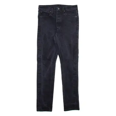 LEVI'S 501S Jeans Mens Grey Skinny Straight W28 L30