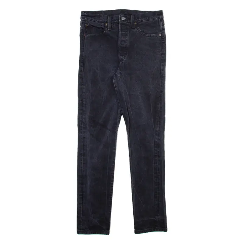 LEVI'S 501S Jeans Mens Grey Skinny Straight W28 L30