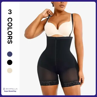 Shapellx AirSlim Firm Tummy Control Shapewear With Butt Lifter Sales