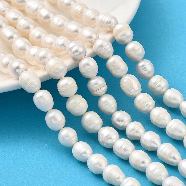 Natural Cultured Freshwater Pearl Beads Strands