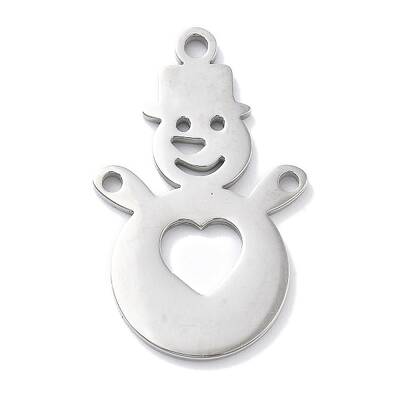 Christmas Theme Anti-Tarnish 304 Stainless Steel Pendants