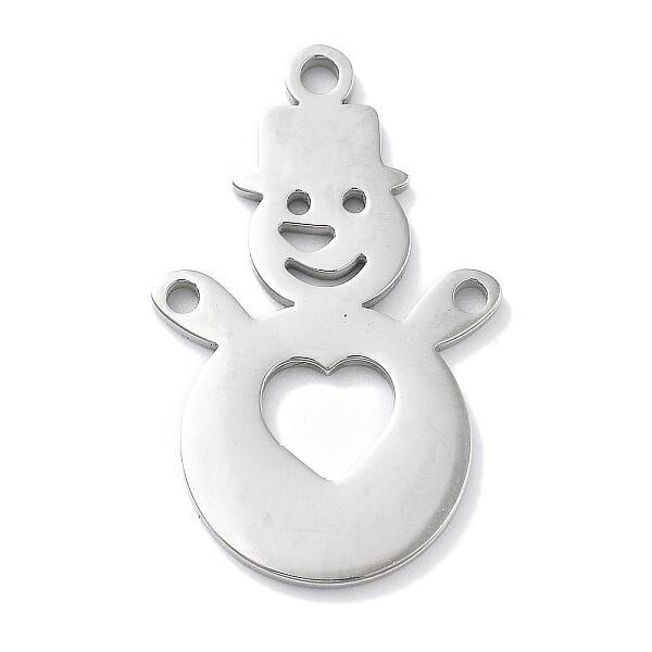 Christmas Theme Anti-Tarnish 304 Stainless Steel Pendants