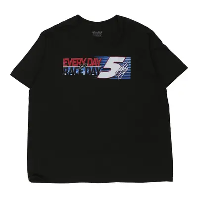 Hendrick Motorsports Nascar T-Shirt - 3XL Black Cotton