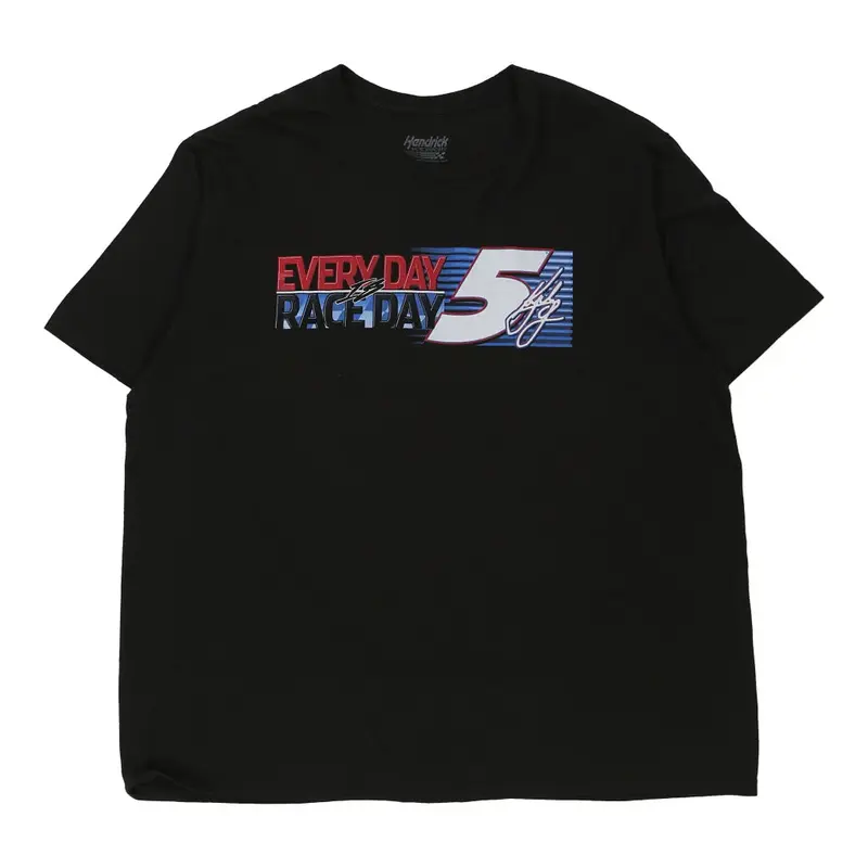 Hendrick Motorsports Nascar T-Shirt - 3XL Black Cotton