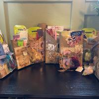 Blind date with a book- including bookish goodies. Perfect for book lovers who love a surprise book. mystery book