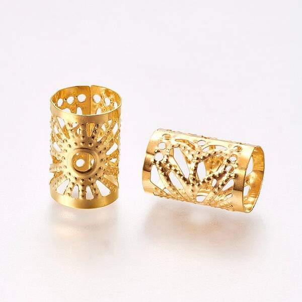 Iron Hair Coil Cuffs