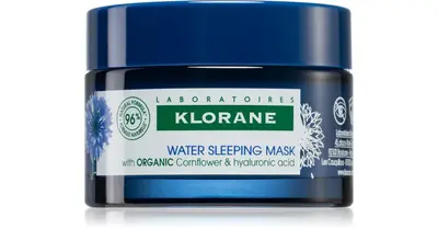 Klorane Bleuet Moisturizing Night Bath with Organic Cornflower & Hyaluronic Acid 50ml