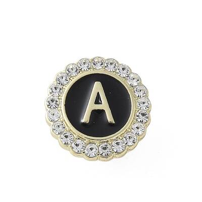 Letter Enamel Pins
