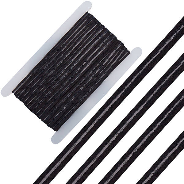 20 Yards Flat Polyester Non-slip Elastic Cord