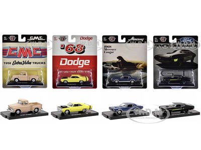 Auto-Drivers Set of 4 pieces in Blister Packs Release 109 Limited Edition to 9600 pieces Worldwide 1/64 Diecast Model Cars by...