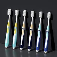 Comfortable soft bristled toothbrush for home use