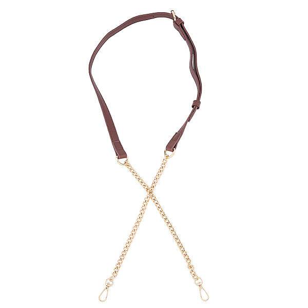 Adjustable PU Leather Bag Shoulder Straps