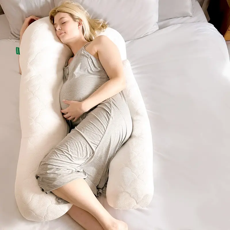 Pregnancy Pillows, U-Shape Full Body Pillow – Pregnancy Pillows for Sleeping – Body Pillows for Adults, Maternity Pillow ...