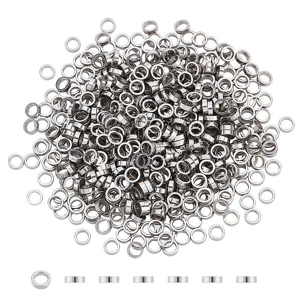 500Pcs 304 Stainless Steel Linking Rings