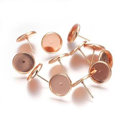 304 Stainless Steel Stud Earrings Findings