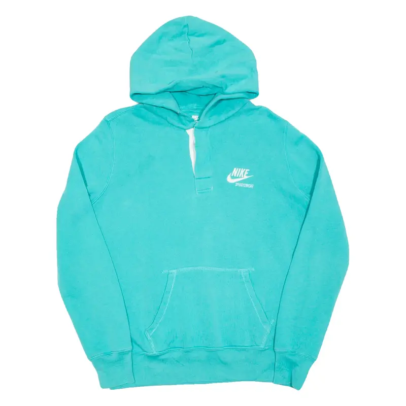 NIKE Womens Blue Hoodie XL
