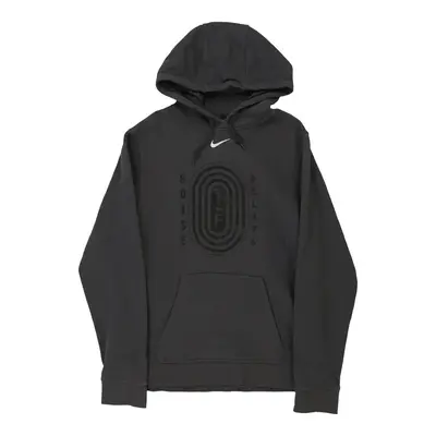 Boise Relays Nike Graphic Hoodie - Small Grey Cotton