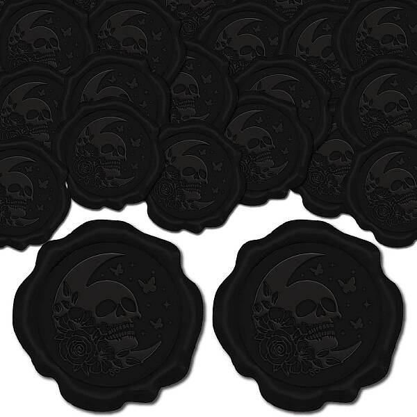 100pcs Adhesive Wax Seal Stickers