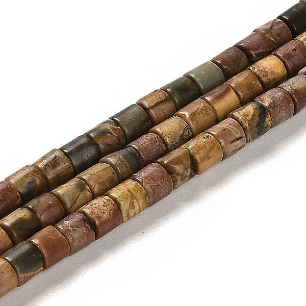 Natural Picasso Stone/Picasso Jasper Beads Strands