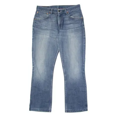 LEVI'S 585 04 Mens Jeans Blue Regular Bootcut Stone Wash W32 L28