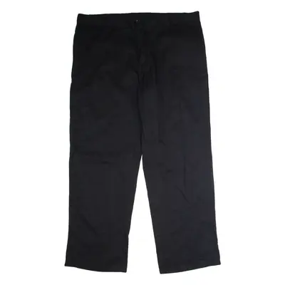 DICKIES Workwear Mens Trousers Black Regular Straight W44 L32