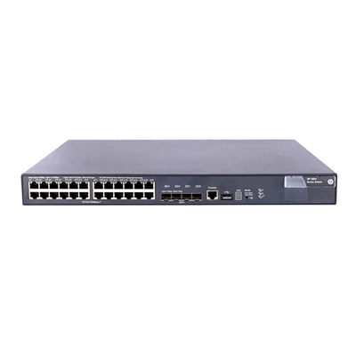 HP JG254B | Flex Fabric 5800 Series 5800-24G-Poe+ 24 x RJ-45 Ports PoE+ 10/100/1000Base-T + 4 x SFP+ Layer 3 Managed Rack-mou...