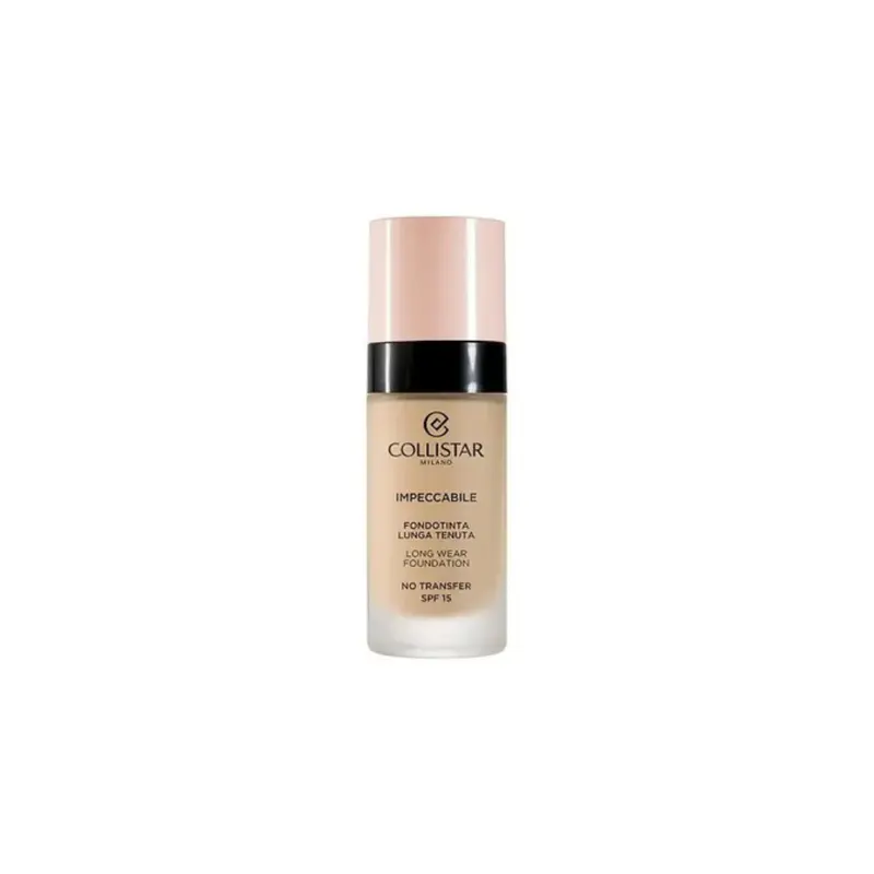 Collistar Long-lasting Makeup Foundation SPF 15 Impeccable 30 ml - Shade: 2G Golden Beige