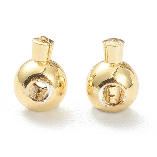 Brass Crimp Beads