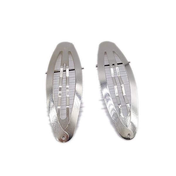 Metal Snap Hair Clips