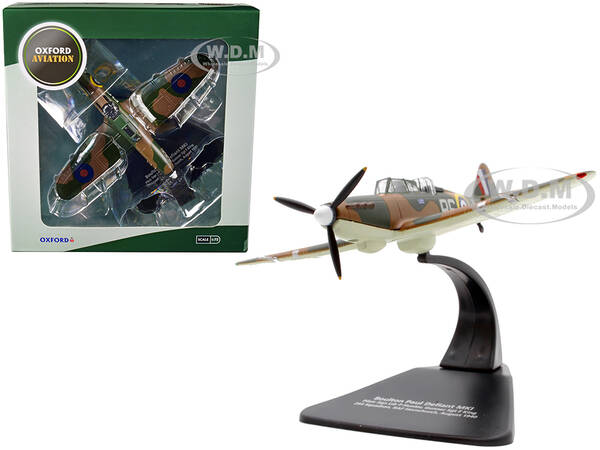 Boulton Paul Defiant MK I Fighter Plane Pilot Sqn Ldr P Hunter Gunner Sgt F King 264 Squadron RAF Hornchurch (August 1940) \