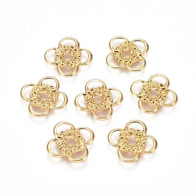 Electroplated Iron Spacer Beads