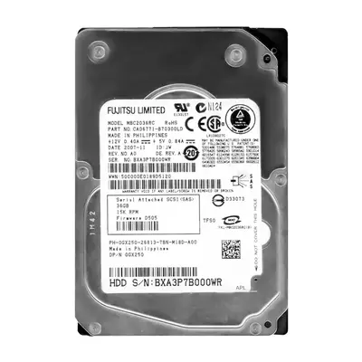 GX250 Dell 36GB SAS 15000 2.5-Inch Hard Drive