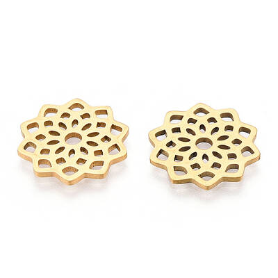 304 Stainless Steel Filigree Joiners Links