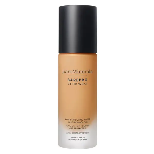 Matte Liquid Foundation Bareminerals Barepro 24 Hour Hold Spf20 Medium 35 Warm 30ml
