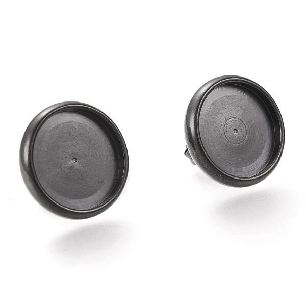 304 Stainless Steel Stud Earring Settings