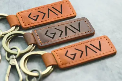 God is Greater Than The Highs and Lows Keychain